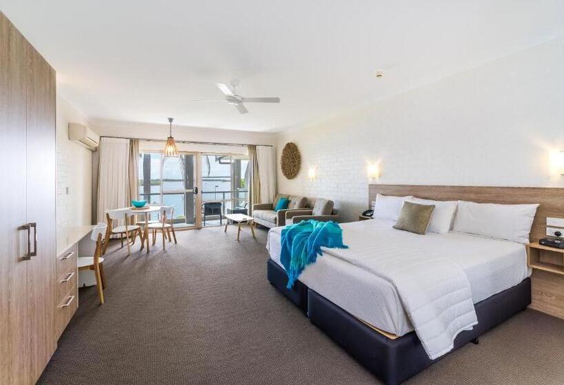 חדר דלוקס עם מרפסת, Moby Dick Waterfront Resort Motel