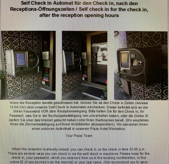 غرفة عائلية, Plaza Hotel Winterthur