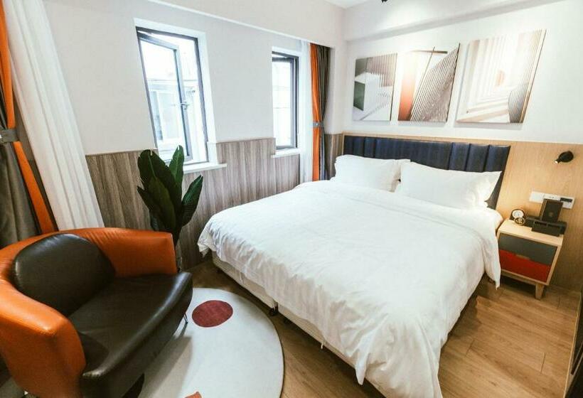 디럭스 룸, Shanghai Fish Inn People Square