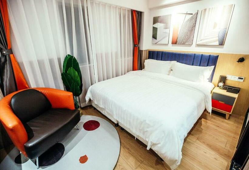 디럭스 룸, Shanghai Fish Inn People Square