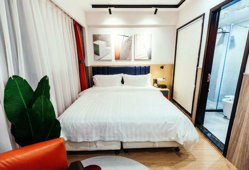 디럭스 룸, Shanghai Fish Inn People Square