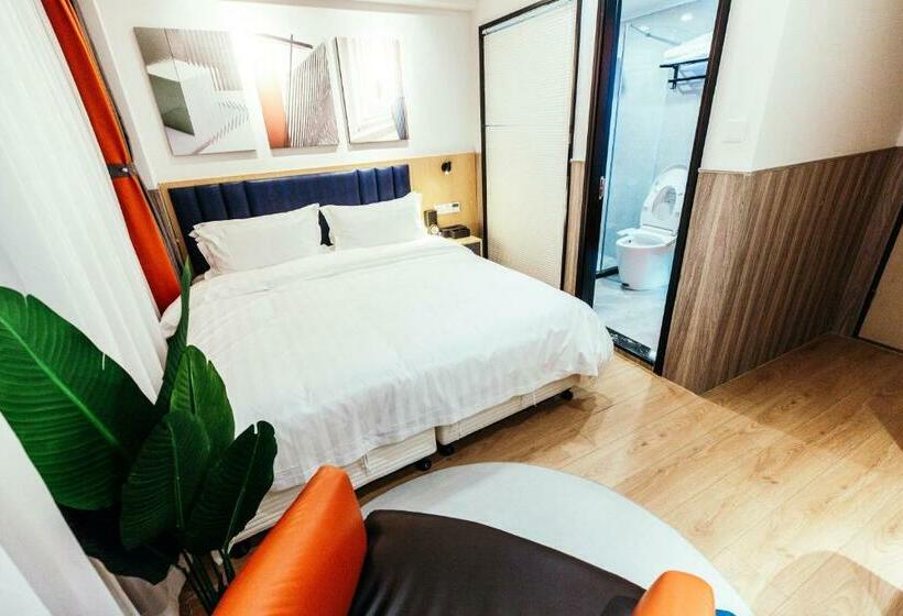 디럭스 룸, Shanghai Fish Inn People Square