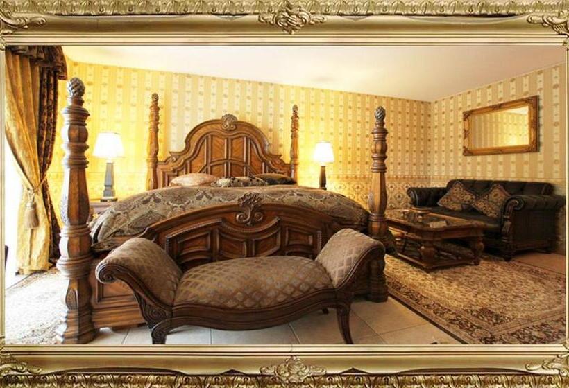 디럭스 룸 킹사이즈 침대, Burg Hotel Romantik