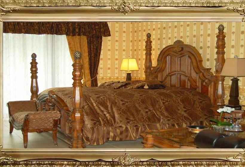 디럭스 룸 킹사이즈 침대, Burg Hotel Romantik