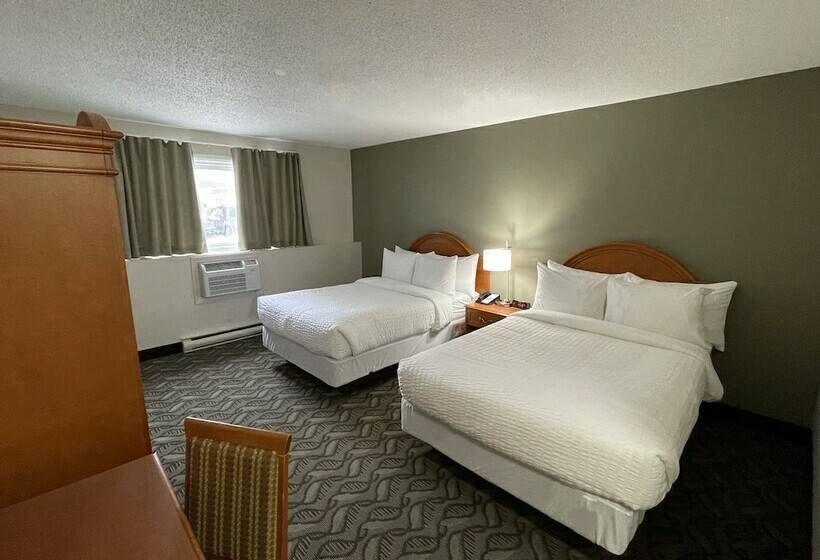 غرفه قياسيه سريرين مزدوجين, Rodeway Inn