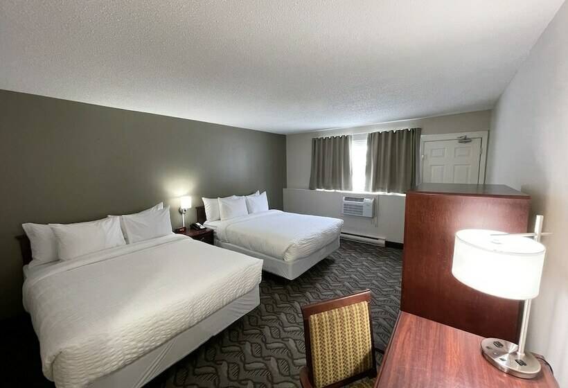 غرفه قياسيه سريرين مزدوجين, Rodeway Inn