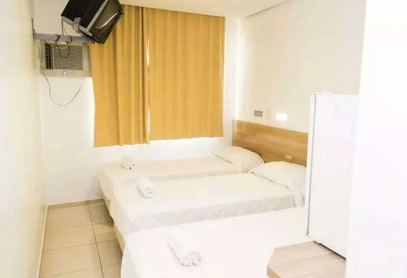 デラックストリプルルーム, Minuano Hotel Home Próximo Ao Aeroporto