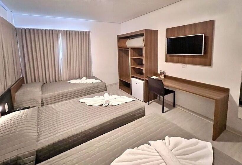 Трехместный Номер Deluxe, Sky Premium Hotel Gramado   ótima Localização