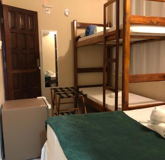 اتاق استاندارد چهار تخته, Morro De São Paulo Hospedagens