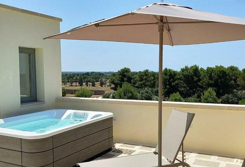 סוויטה עם ג'קוזי, Torre Assunta Masseria