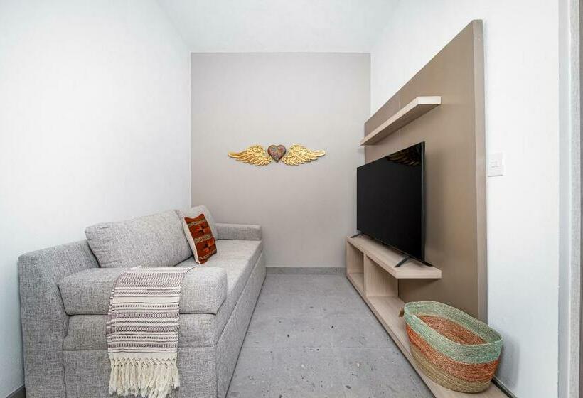 带1个卧室的豪华公寓, Krystal Grand Residences & Villas San Miguel de Allende