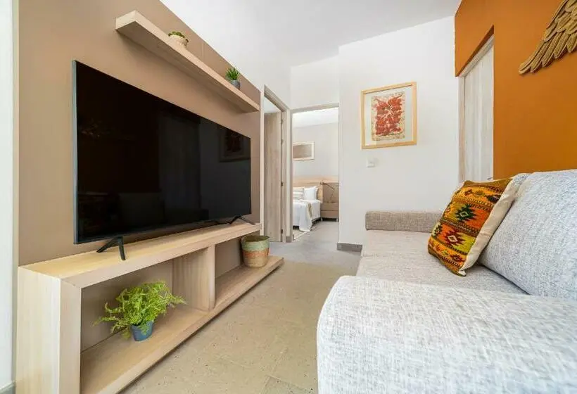 １ベッドルームのデラックスアパートメント, Krystal Grand Residences San Miguel de Allende