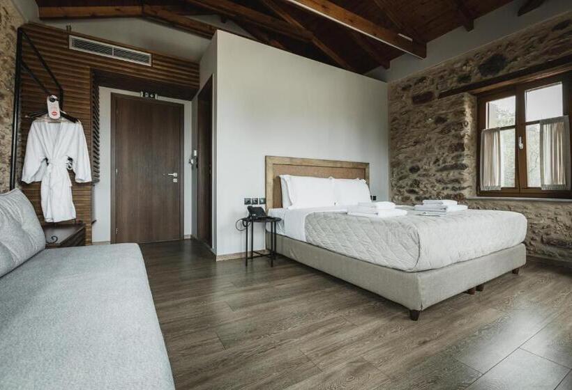 غرفة ديلوكس مزودة بشرفة, Acropolis Mystra Guesthouse