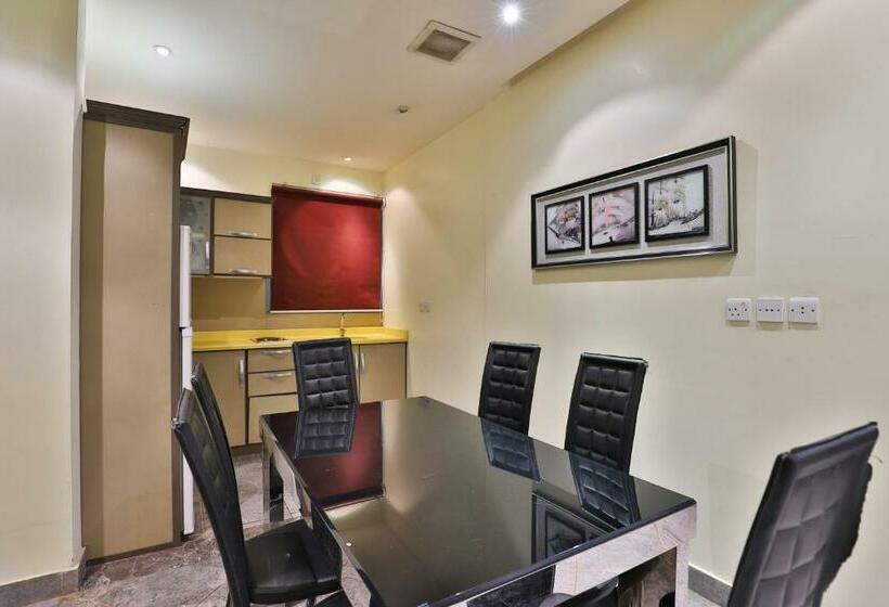 带1个卧室的豪华公寓, قصر اليمامة للاجنحة الفندقية فرع السلام