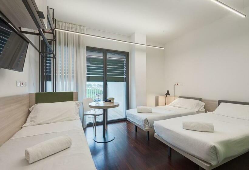 חדר סטנדרט לשלושה, Camplus Roma Casa Per Ferie