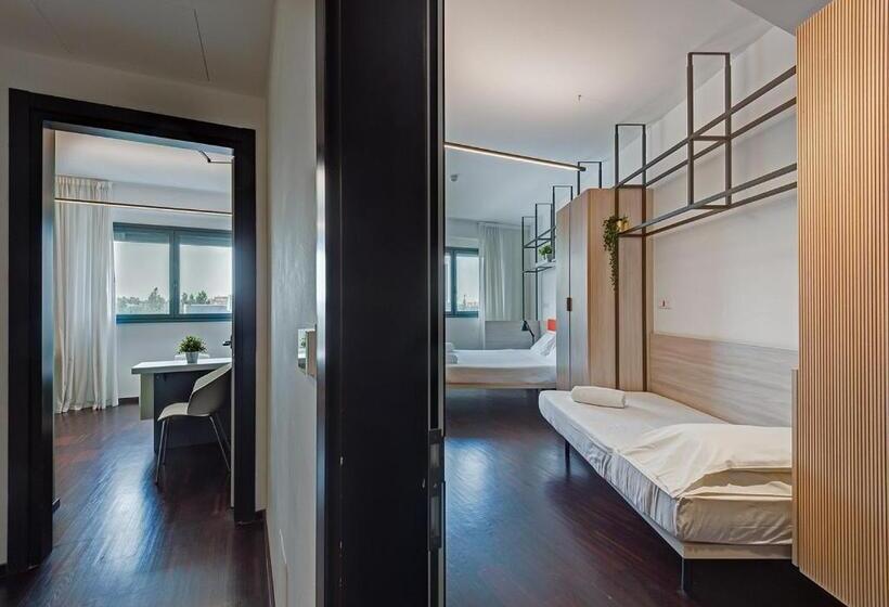 1ベッドルームアパートメントをつなぐ, Camplus Roma Casa Per Ferie