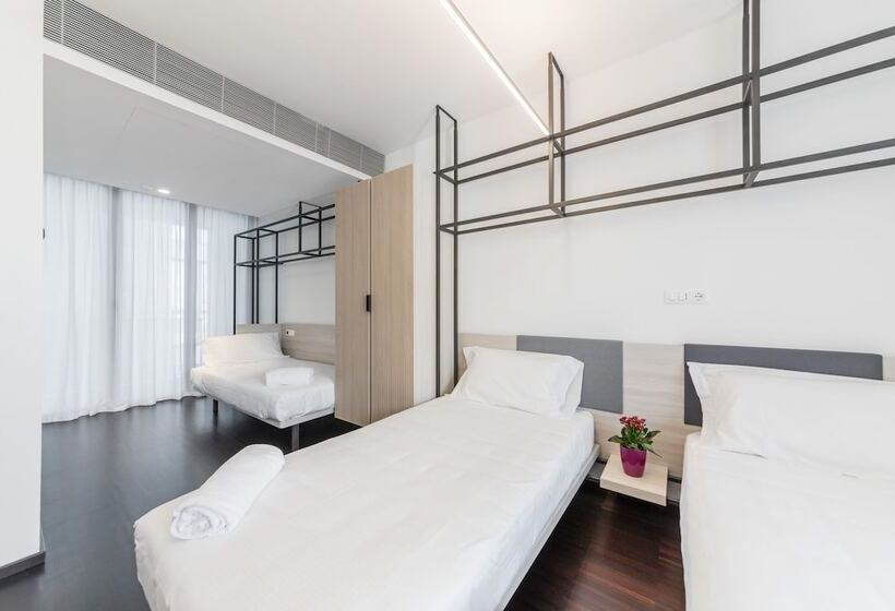 חדר סטנדרט לשלושה, Camplus Roma Casa Per Ferie