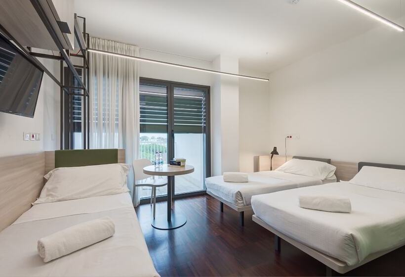 חדר סטנדרט לשלושה, Camplus Roma Casa Per Ferie