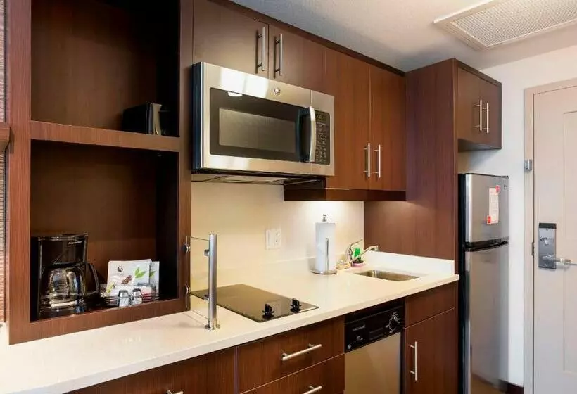 キングサイドベッドのスタンダードワンルーム, Towneplace Suites By Marriott San Mateo Foster City
