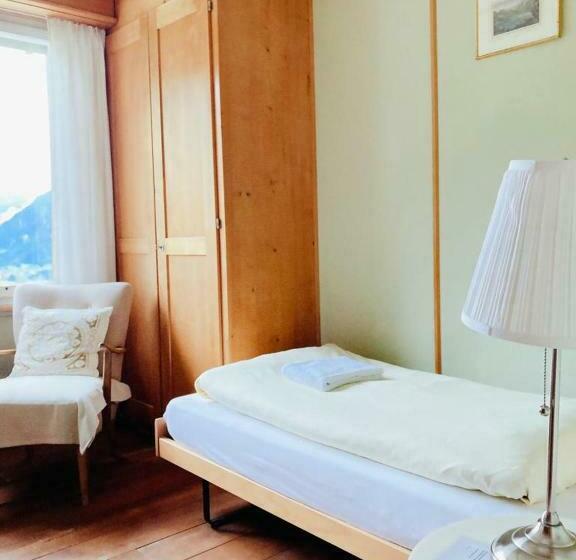 标准单人间共用浴室, Gletscherblick