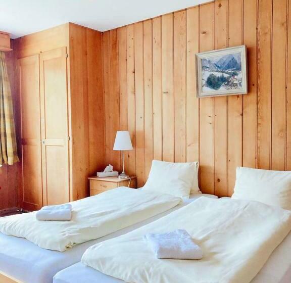 带共用浴室的标准房间, Gletscherblick