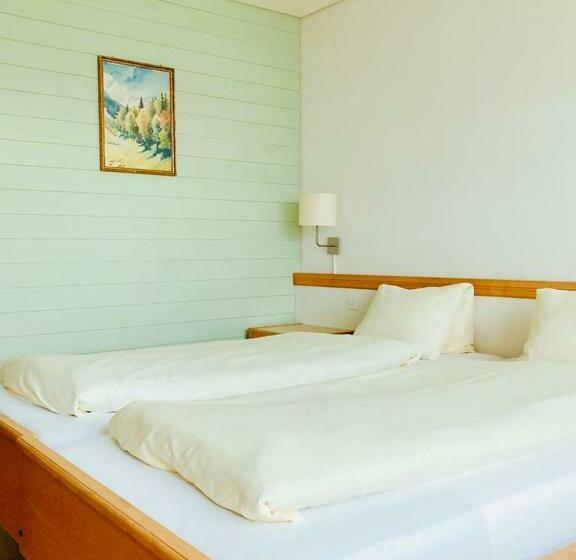 Comfort room with mountain view, Gletscherblick