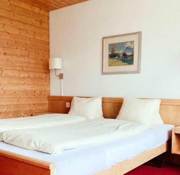 Comfort room with mountain view, Gletscherblick