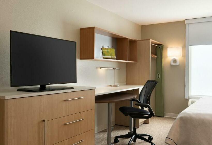 جناح ديلوكس سرير كينج, Home2 Suites By Hilton Milwaukee Brookfield