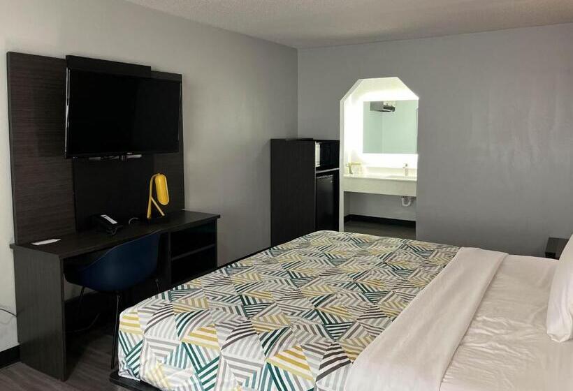 غرفة قياسية سرير كينج, Motel 6 Lafayette, In