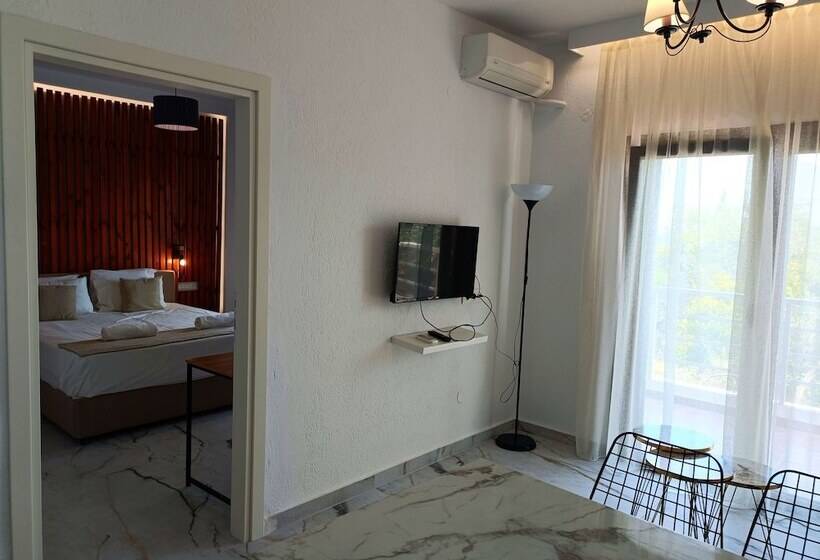 2ベッドルームアパートメント, Salonikiou Beach Deluxe Apartments