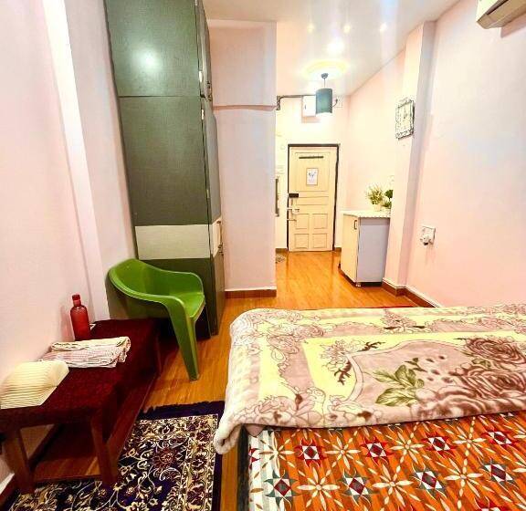 Familjerum Trädgårdsutsikt, The Backpackstack