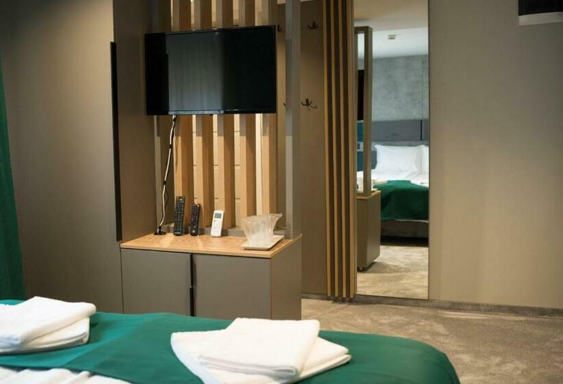 غرفة قياسية مزوَّدة بشُرفة, Plutitor Lebăda