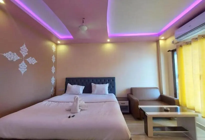 Standard-huone, Sweet Dream Beach Resort !! 50 Mts From Beach ! Peaceful Room With Garden View Free Parking !!