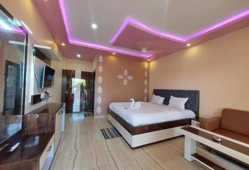 Standard-huone, Sweet Dream Beach Resort !! 50 Mts From Beach ! Peaceful Room With Garden View Free Parking !!