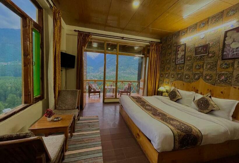 اتاق استاندارد با بالکن, Bentenwood Resort   A Beutiful Scenic Mountain & River View