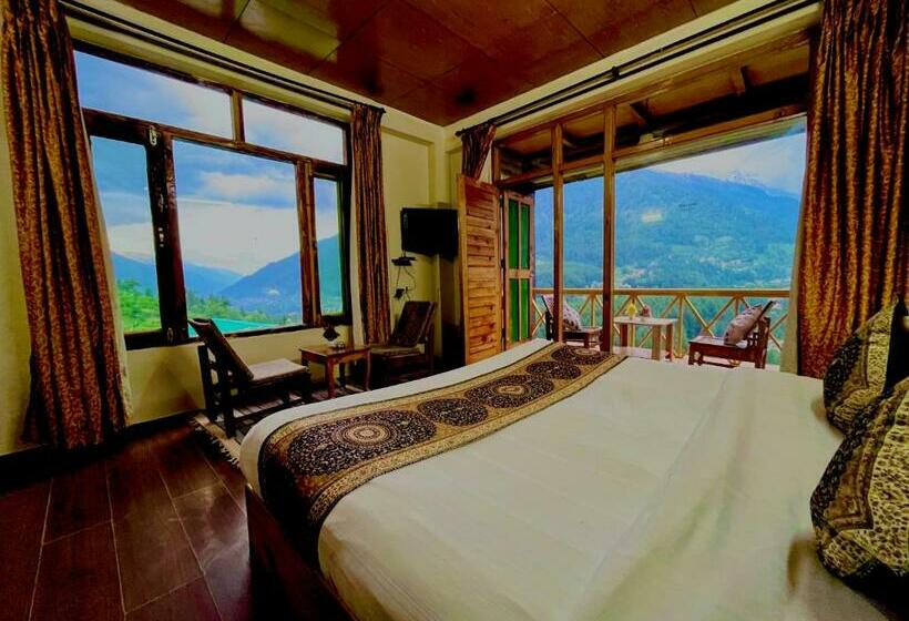 اتاق استاندارد با بالکن, Bentenwood Resort   A Beutiful Scenic Mountain & River View