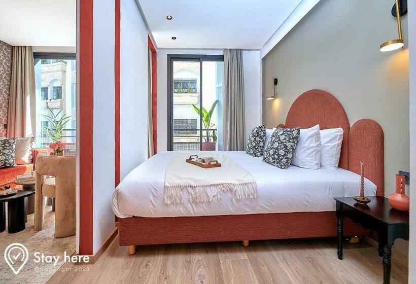 آپارتمان 1 خوابه با بالکن, Stayhere Casablanca   Maarif   Elite Residence