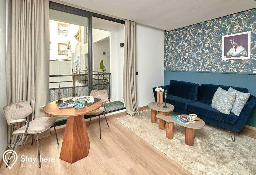 استودیو استاندارد با بالکن, Stayhere Casablanca   Maarif   Elite Residence