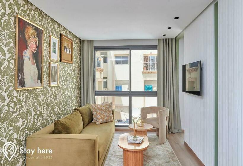 آپارتمان لوکس 1 خوابه, Stayhere Casablanca   Maarif   Elite Residence