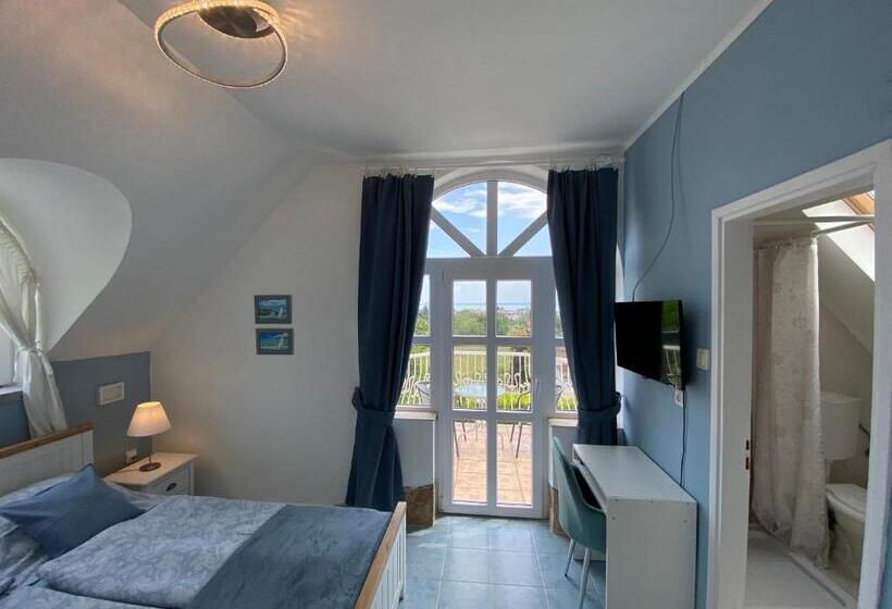 غرفة ديلوكس مزودة بشرفة, Vázsonyi Vendégház