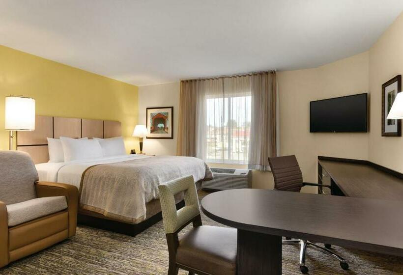סטודיו סטנדרט, מיטה זוגית, Candlewood Suites Vestal   Binghamton, An Ihg