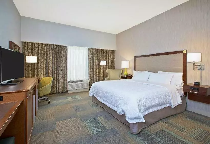 キングサイズベッドのスタンダードルーム, Hampton Inn By Hilton West Bloomfield Novi