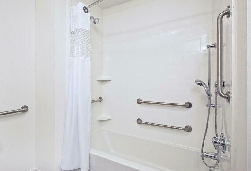 장애인을 위한 킹사이즈 침대 스탠다드 룸, Hampton Inn By Hilton West Bloomfield Novi