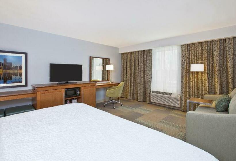 스탠다드 룸 킹사이즈 침대, Hampton Inn By Hilton West Bloomfield Novi