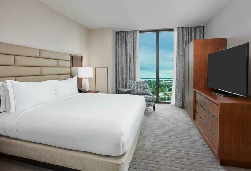 غرفة ديلوكس سرير كينج مطلة على المدينة, Hilton West Palm Beach