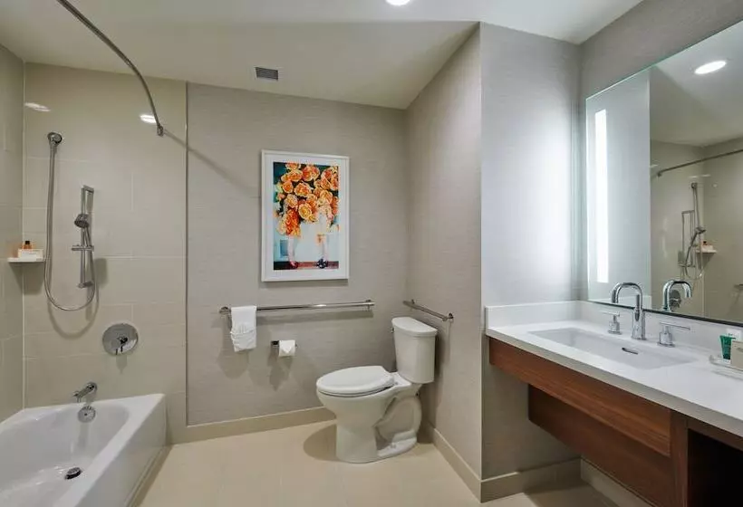 Deluxe-huone Soveltuu Liikuntarajoitteisille, Hilton West Palm Beach
