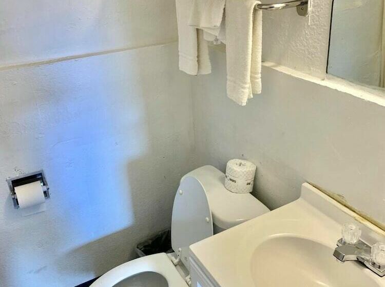 חדר אקונומי מיטה זוגית, Mustang Motel