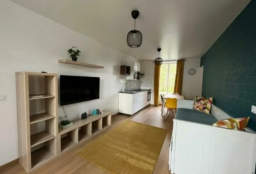 Huoneisto 1 Makuuhuone, La Maison Des Amis En Normandie