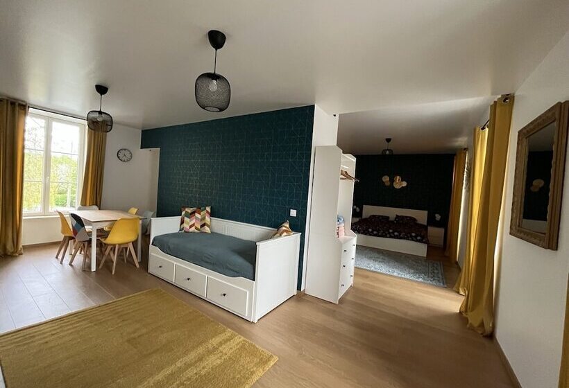 Апартаменты 1 Спальня, La Maison Des Amis En Normandie