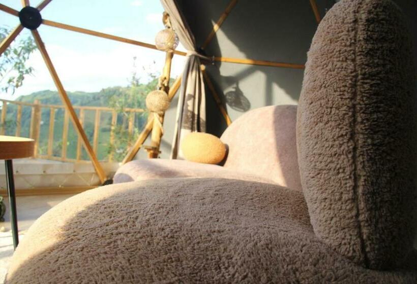 キングサイズベッドのデラックススイート, Bogina Dome & Suite   çamlıhemşin